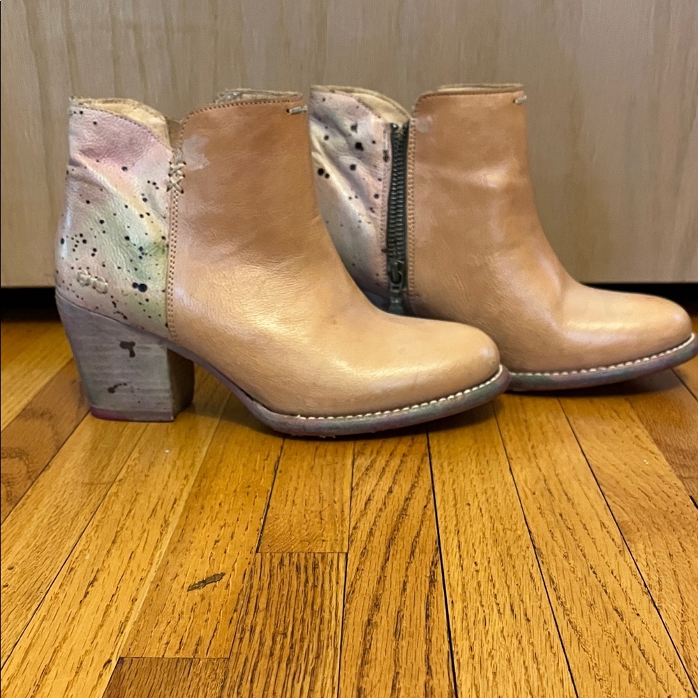 Bed Stu splatter paint boots